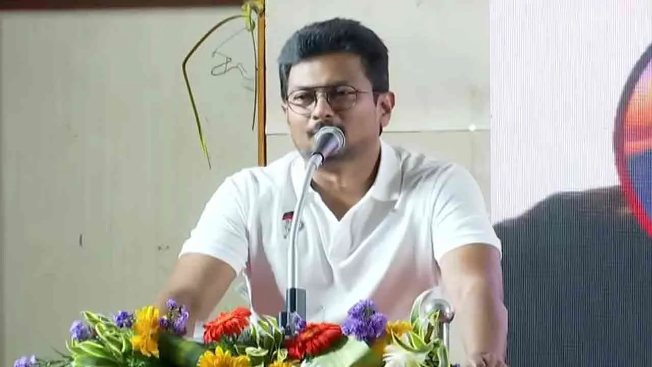  Udhayanidhi Stalin's rousing speech about SelvaPerunthagai 