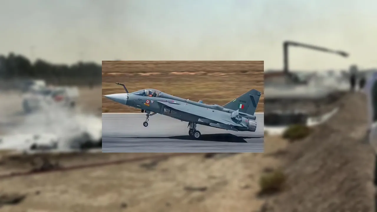  The proud 'Tejas' that crashed in Dubai - will it question Indian quality? Photograph: (TEJAS) 