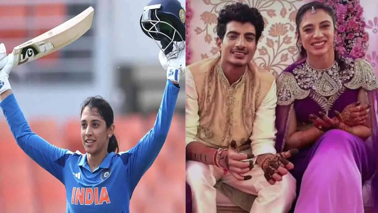  Cricketer Smriti Mandhana's wedding suddenly postponed 