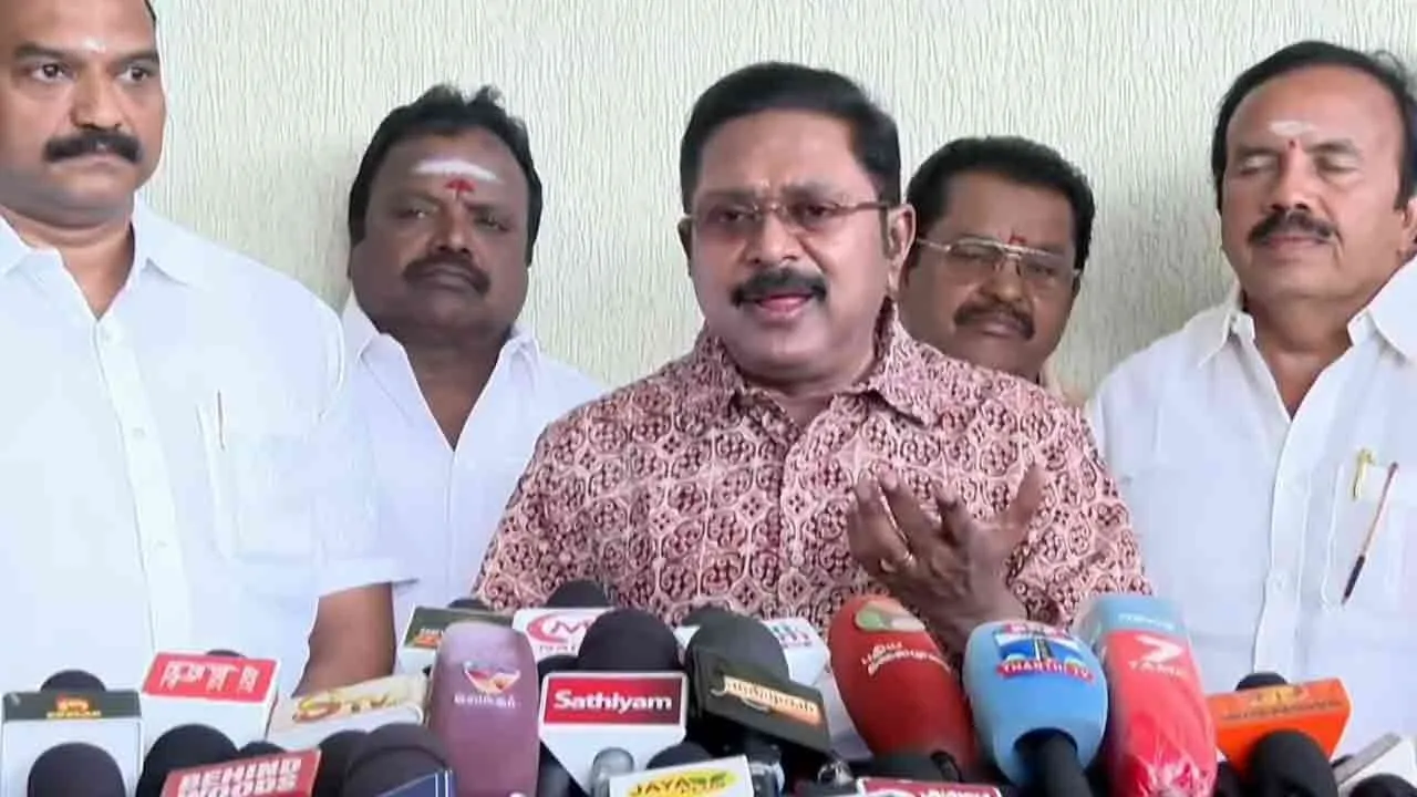  TTV Dhinakaran says For DMK, the very word TVK is a provocation 