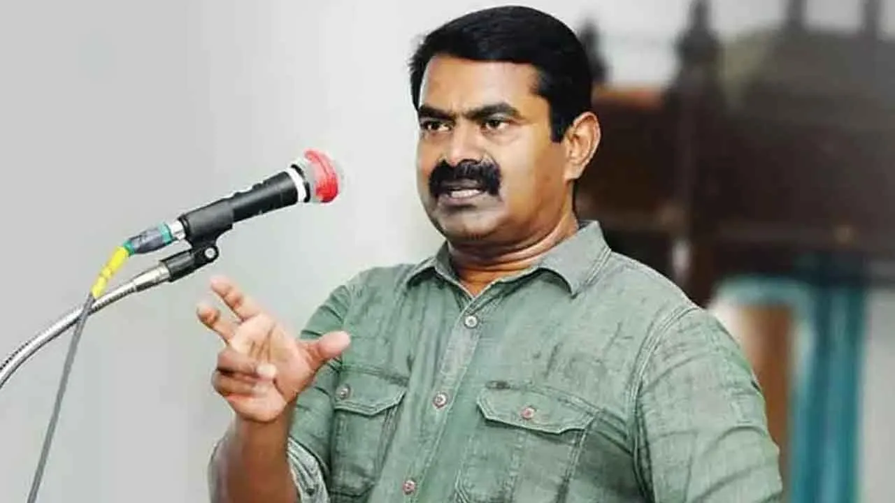  Case registered against Seeman for sensational complaint Photograph: (seeman) 