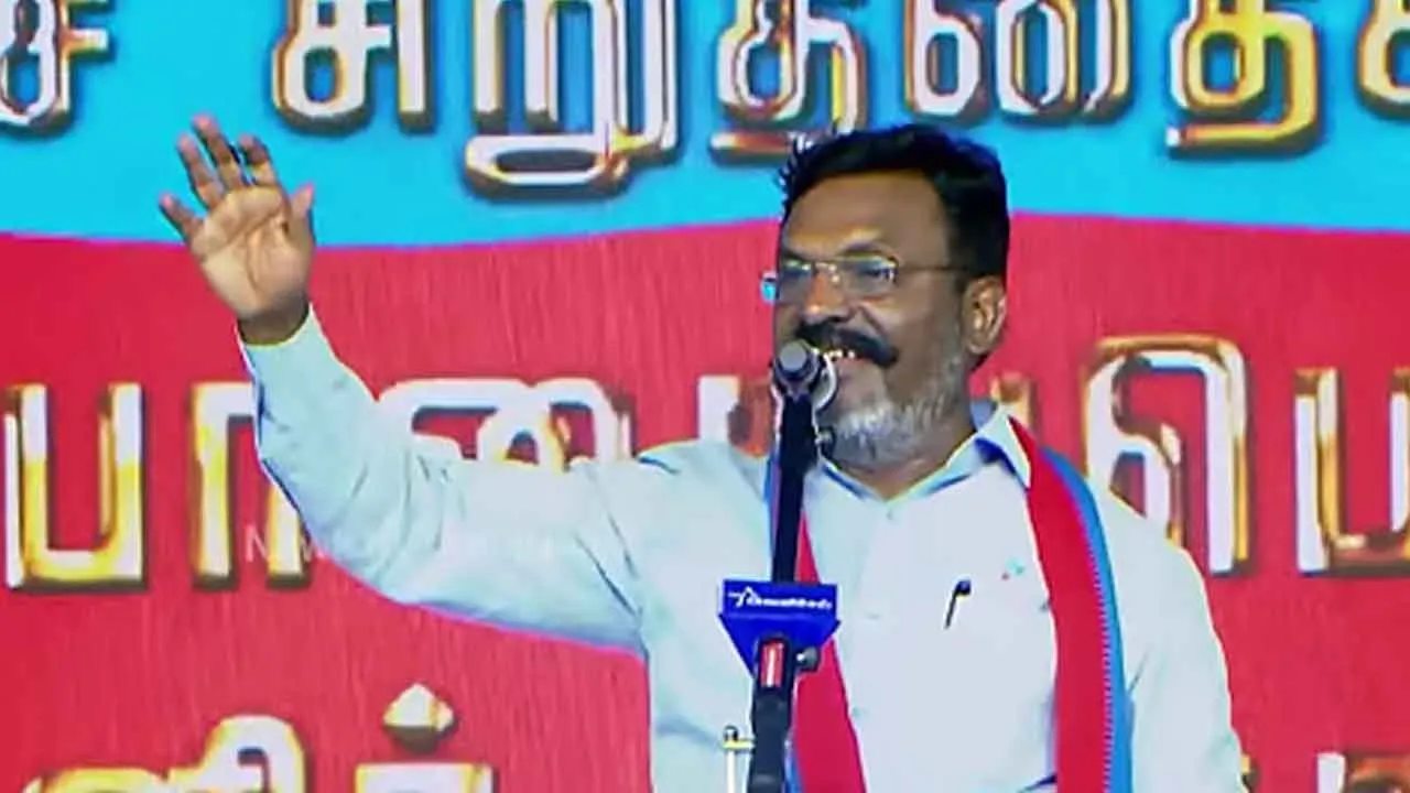  'Are Modi and Amit Shah that honest?' - Thirumavalavan's speech Photograph: (thirumavalavan) 