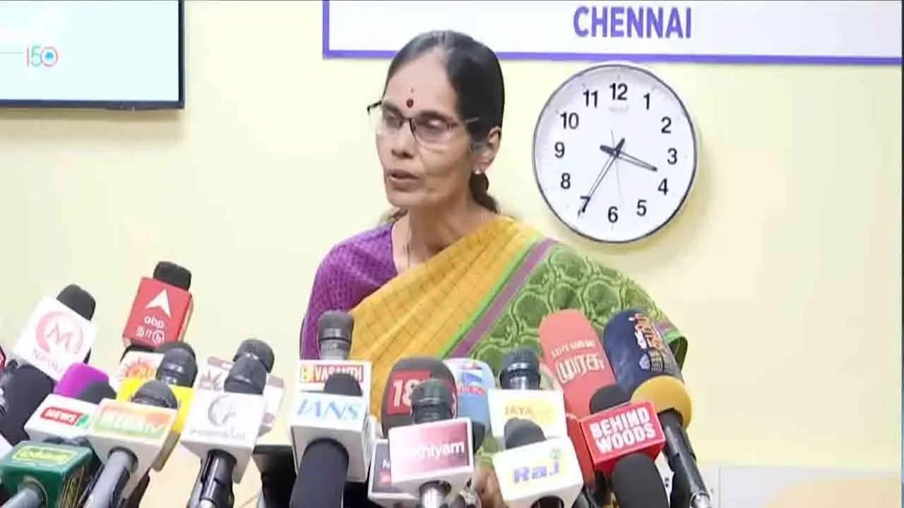  Meteorological Department Head Amudha says The North-East monsoon is very intense 