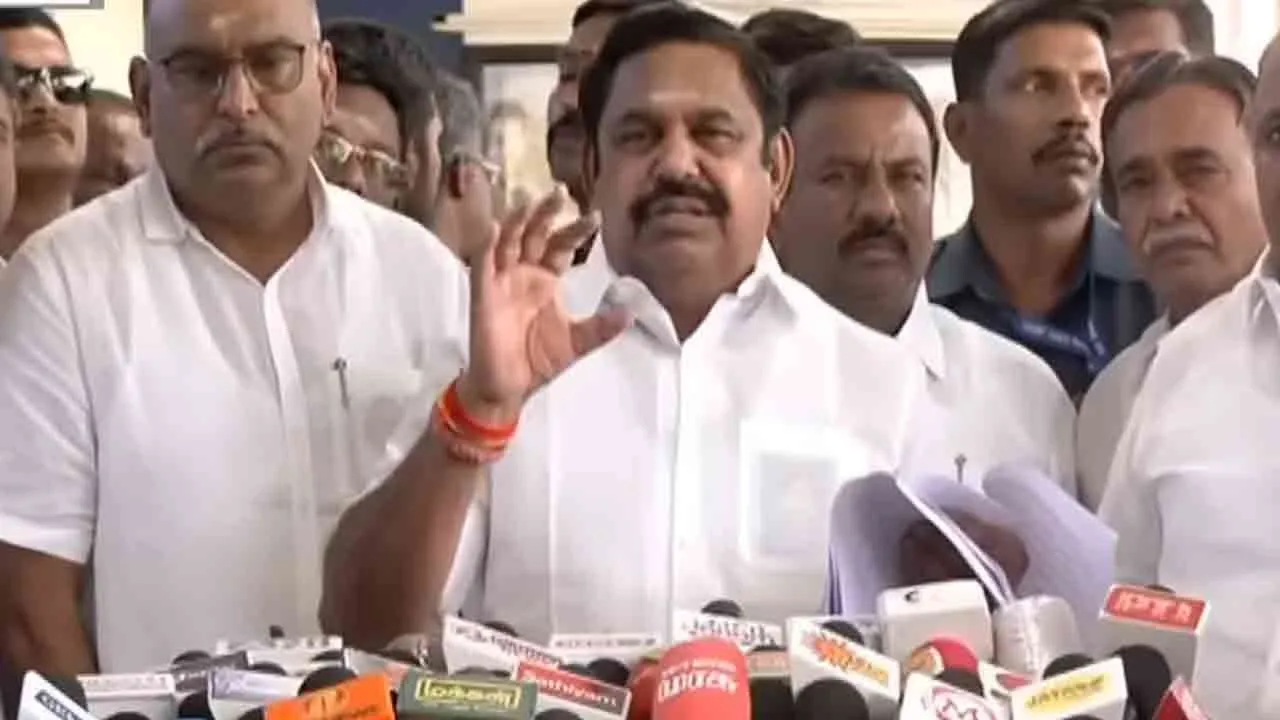  Edappadi alleges against DMK What have 40 MPs done for the farmers’ problems? 