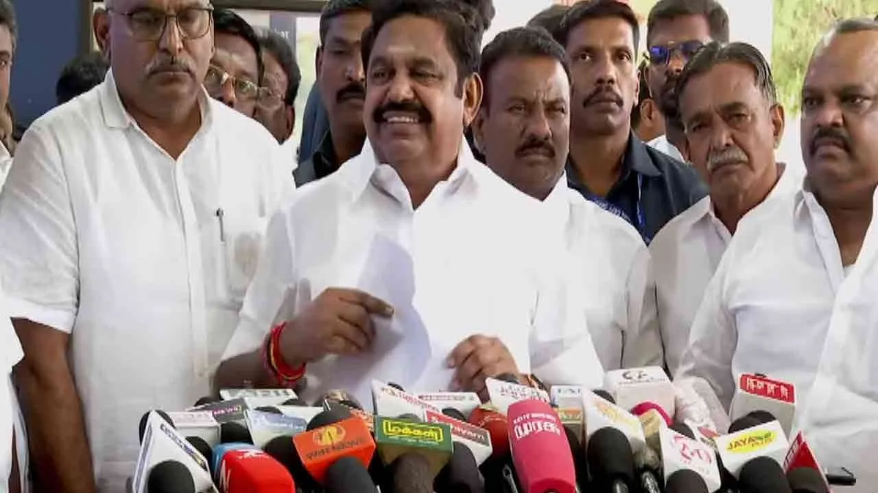  “திமுக அரசின் அலட்சியத்தால் தான் விவசாயிகள் பாதிக்கப்பட்டுள்ளனர்” - இ.பி.எஸ். பேட்டி!