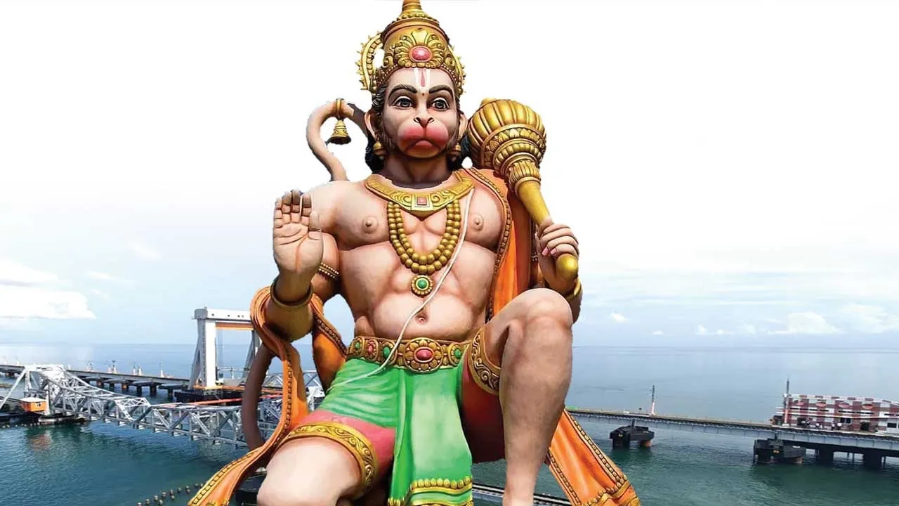  ராமேஸ்வரத்தில் அனுமன் சிலை! இந்துத்வா வியூகம்!