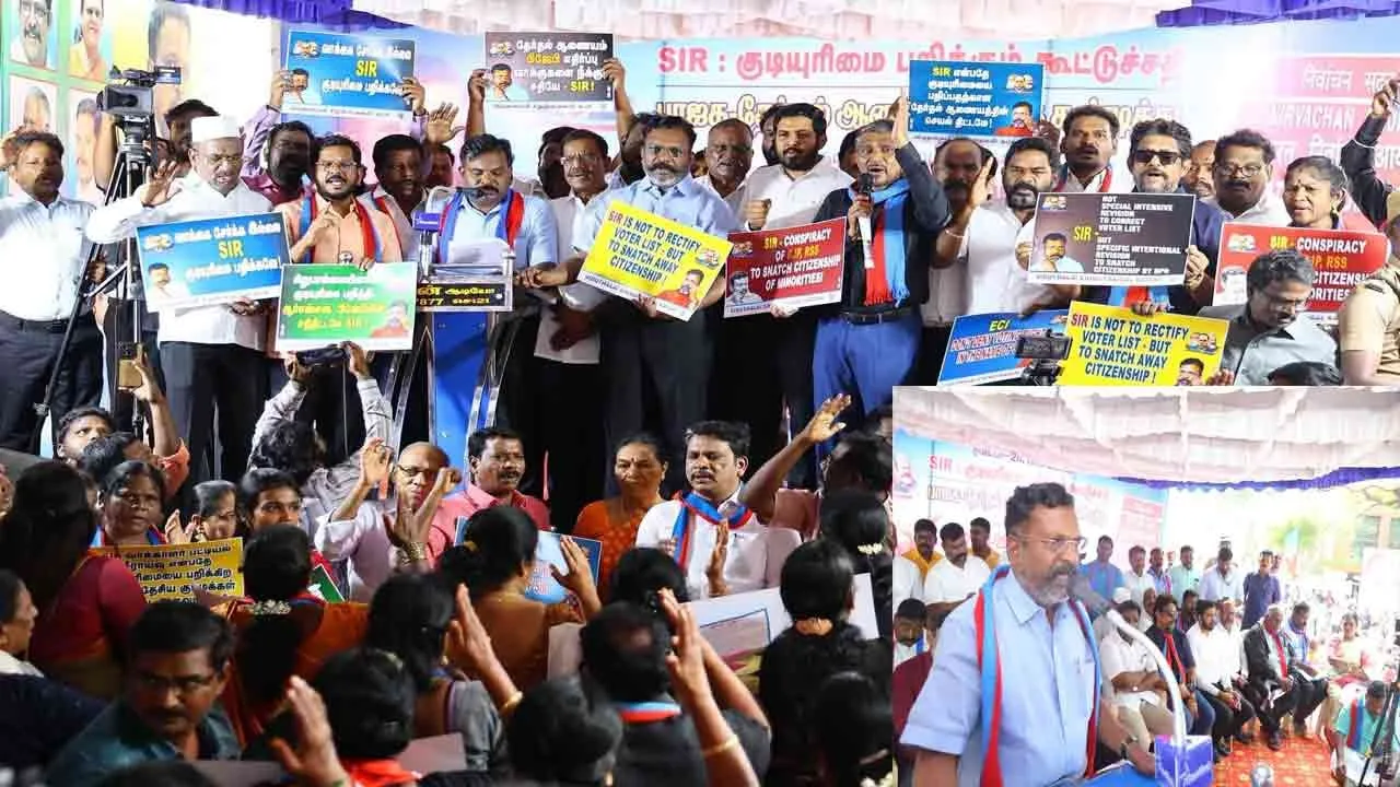  “இதுதான் அம்பேத்கரின் கனவு” - தொல். திருமாவளவன் எம்.பி. பேச்சு!