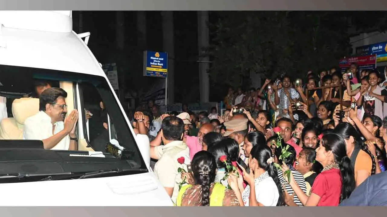  முதல்வர் மு.க. ஸ்டாலினுக்கு ஈரோட்டில் உற்சாக வரவேற்பு!