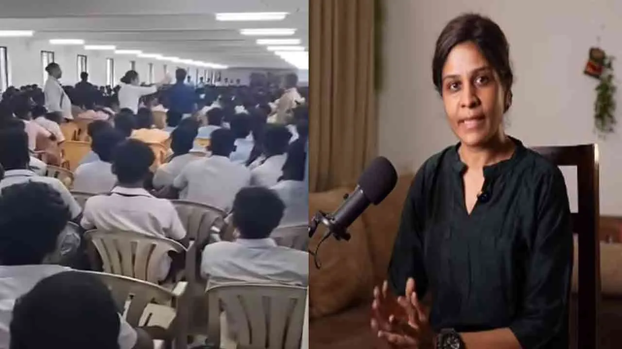  Director of Technical Education Innocent Divya's friend threatens students 