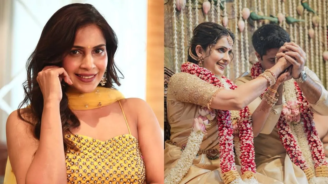  முன்னாள் கிரிக்கெட் வீரரை கரம் பிடித்த சம்யுக்தா