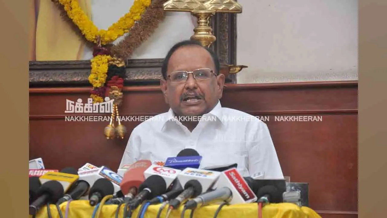  “விவசாயிகள் முதுகில் குத்திய பழனிசாமியின் யோக்கியதையை நாடறியும்” - அமைச்சர் ரகுபதி தாக்கு!