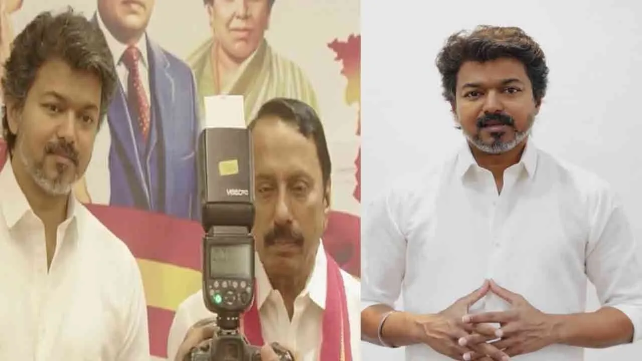  “அவரது அரசியல் அனுபவமும், களப்பணியும் த.வெ.க.விற்கு உறுதுணையாக இருக்கும்” - விஜய் பேச்சு!