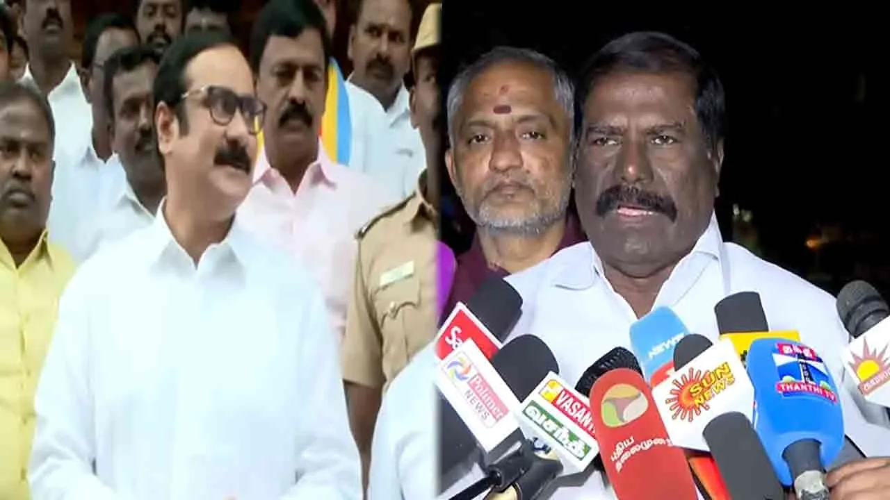  .K. Mani's sensational accusation against Anbumani 