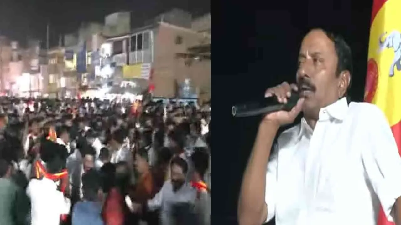  Sengottaiyan's speech in front of supporters after joining TVK 