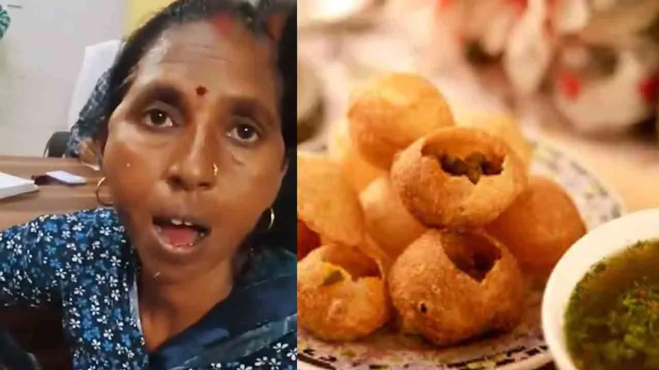  வாயை மூட முடியாமல் பரிதவிப்பு; பானிப்பூரி சாப்பிட்ட பெண்ணுக்கு நேர்ந்த சோகம்!