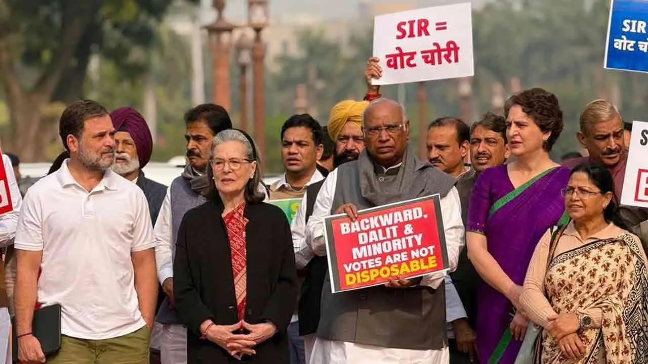  Central government accepts opposition parties' demand on SIR issue 