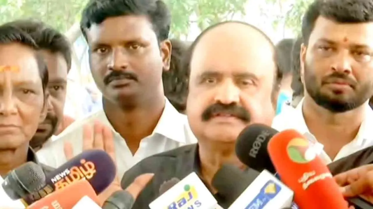  Pugazhendi said OPS is hiding what he said 