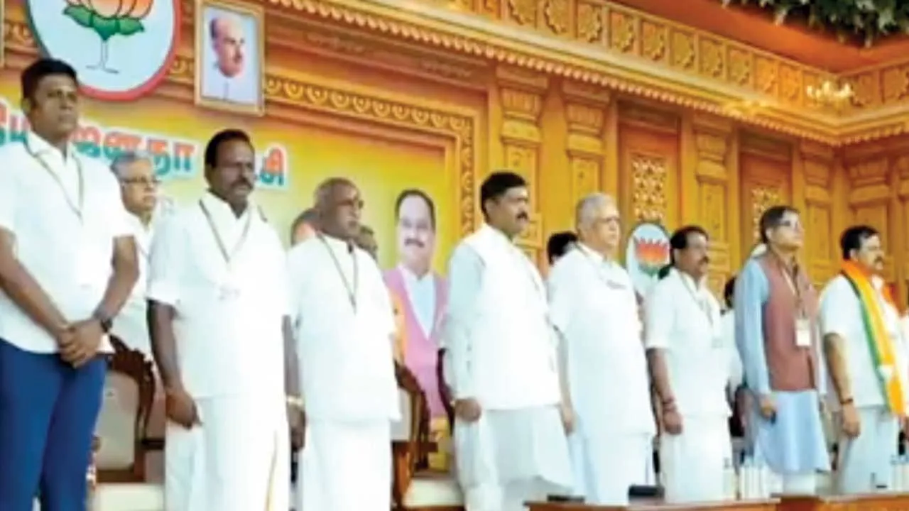  பா.ஜ.க. மாநாடு!  அ...மலை அப்சென்ட் பின்னணி