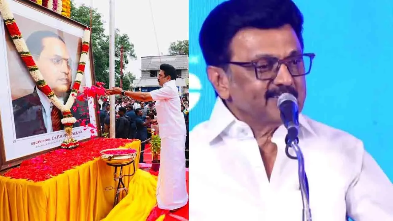  “அறிவுச்சூரியன்தான் அம்பேத்கர்” - முதல்வர் மு.க. ஸ்டாலின் புகழாரம்!