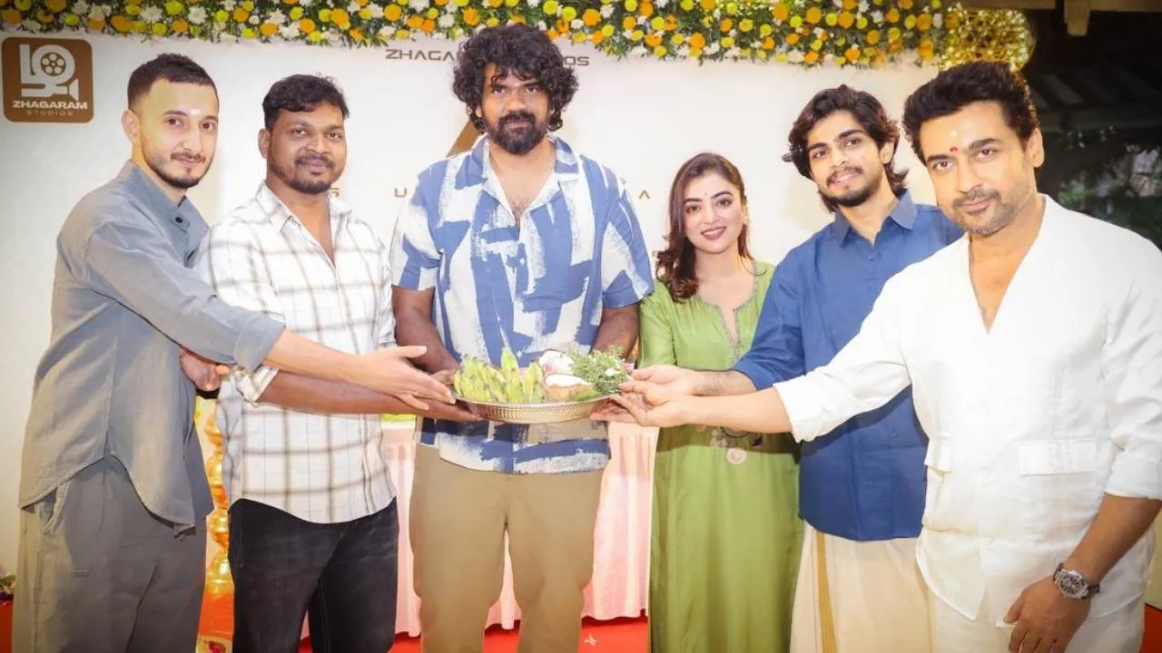  பூஜையுடன் தொடங்கிய சூர்யாவின் புதுப் படம்