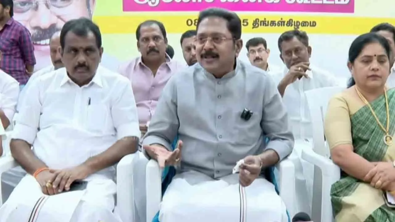  TTV Dhinakaran says the NDA alliance will go to 3rd place 