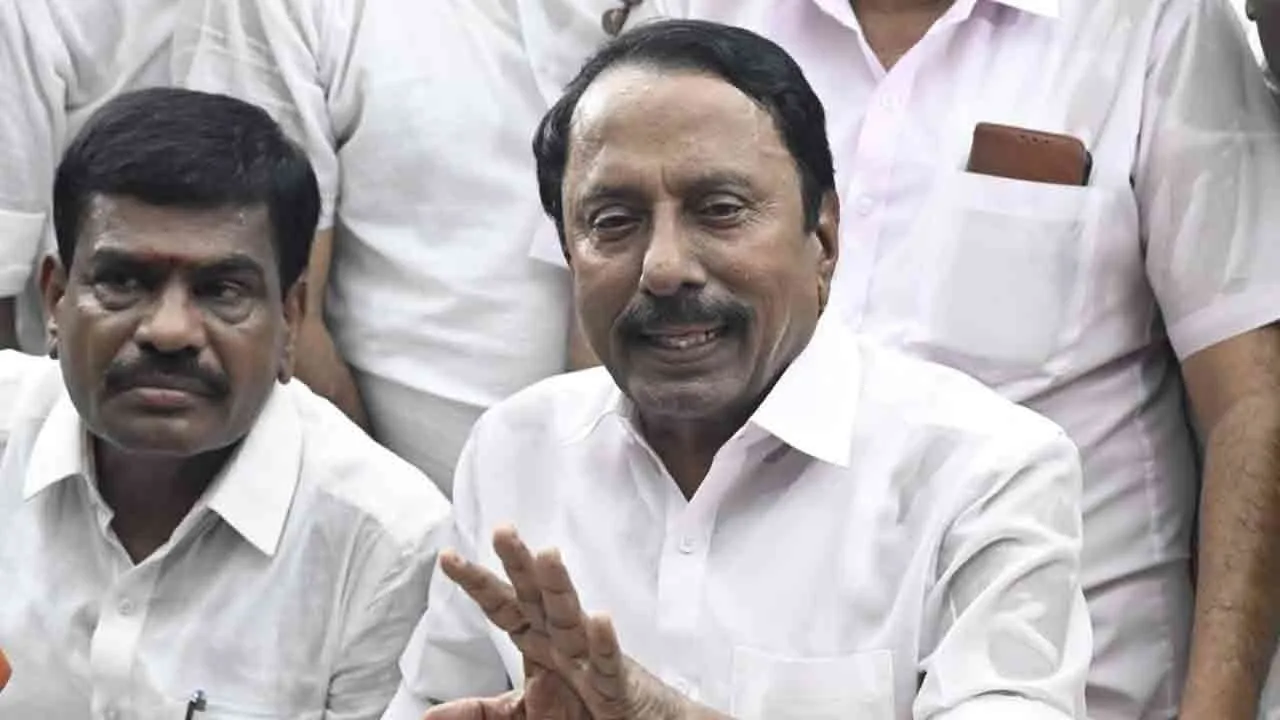  'I am immensely happy in Tvk' - Sengottaiyan's speech after visiting the campaign site Photograph: (tvk) 