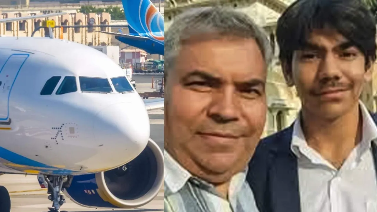  The father who took the risk for his son, suffering from Indigo Photograph: (flight) 