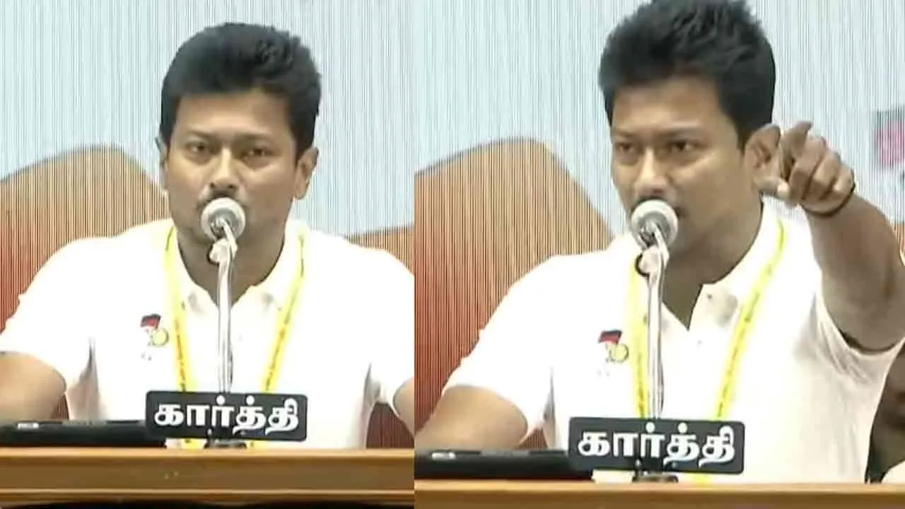  “தமிழ்நாடு என்றைக்குமே டெல்லிக்கு அவுட் ஆஃப் கண்ட்ரோல் தான்” - துணை முதல்வர் பேச்சு!