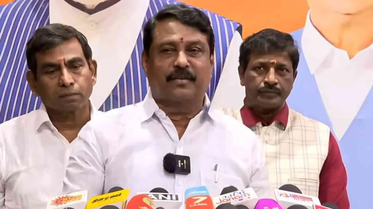  “மரியாதை நிமித்தமான சந்திப்பு.... ” - டெல்லியில்  நயினார் நாகேந்திரன் பேட்டி!