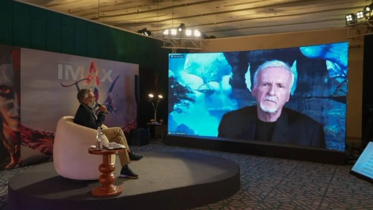  ராஜமௌலிக்கு சர்பிரைஸ் கொடுத்த ஜேம்ஸ் கேமரூன்