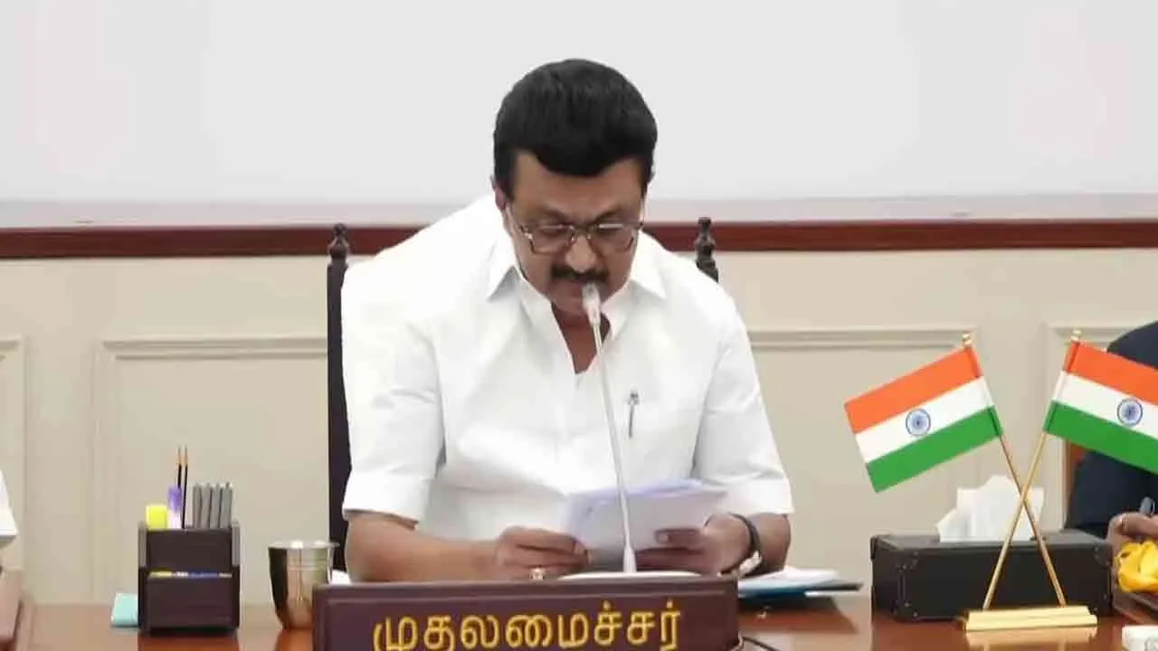  Chief Minister M.K. Stalin says The united government has praised the Tamil Nadu government 