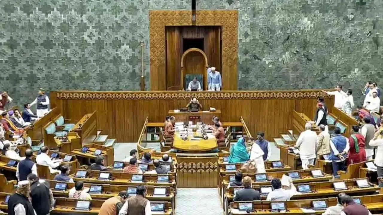  VB G Ram G Bill passed amid strong opposition in lok sabha by Union government removes Gandhi's name 