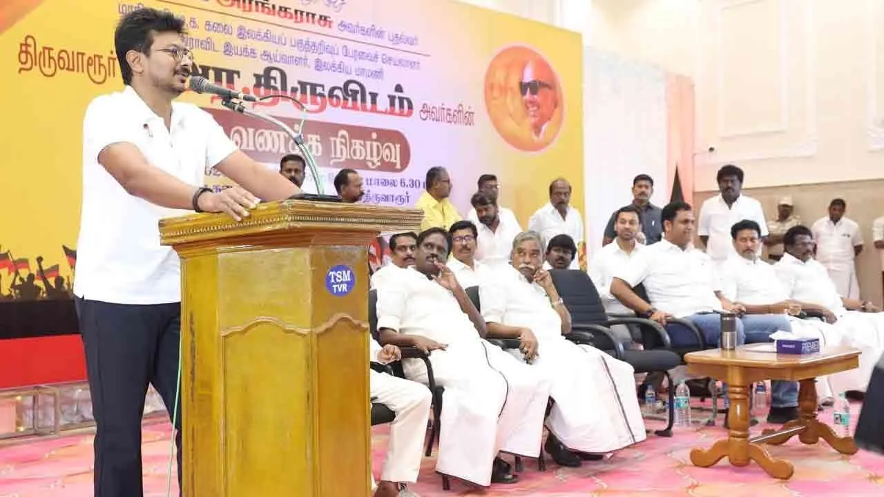  “2026ஆம் ஆண்டு தேர்தல் ஒரு சாதாரண தேர்தல் கிடையாது” - துணை முதல்வர் உதயநிதி பேச்சு!