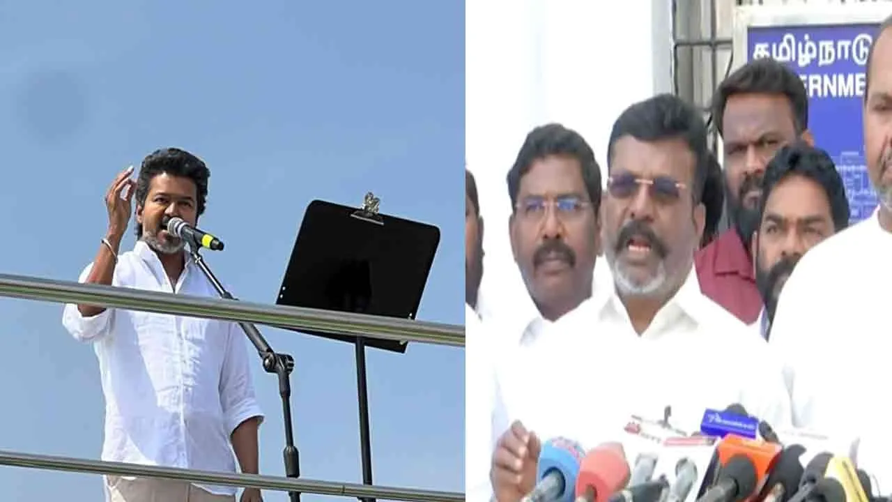  Thirumavalavan says Someone has taught Vijay to speak 