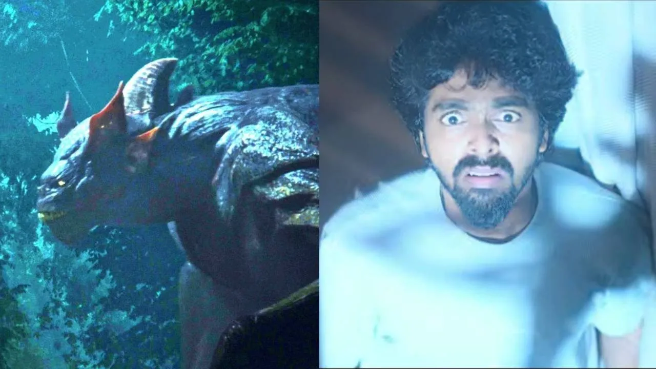  ‘யாருங்க இது...பயமா இருக்குங்க’; மிரளும் ‘இம்மார்ட்டல்’ ஜிவி பிரகாஷ்