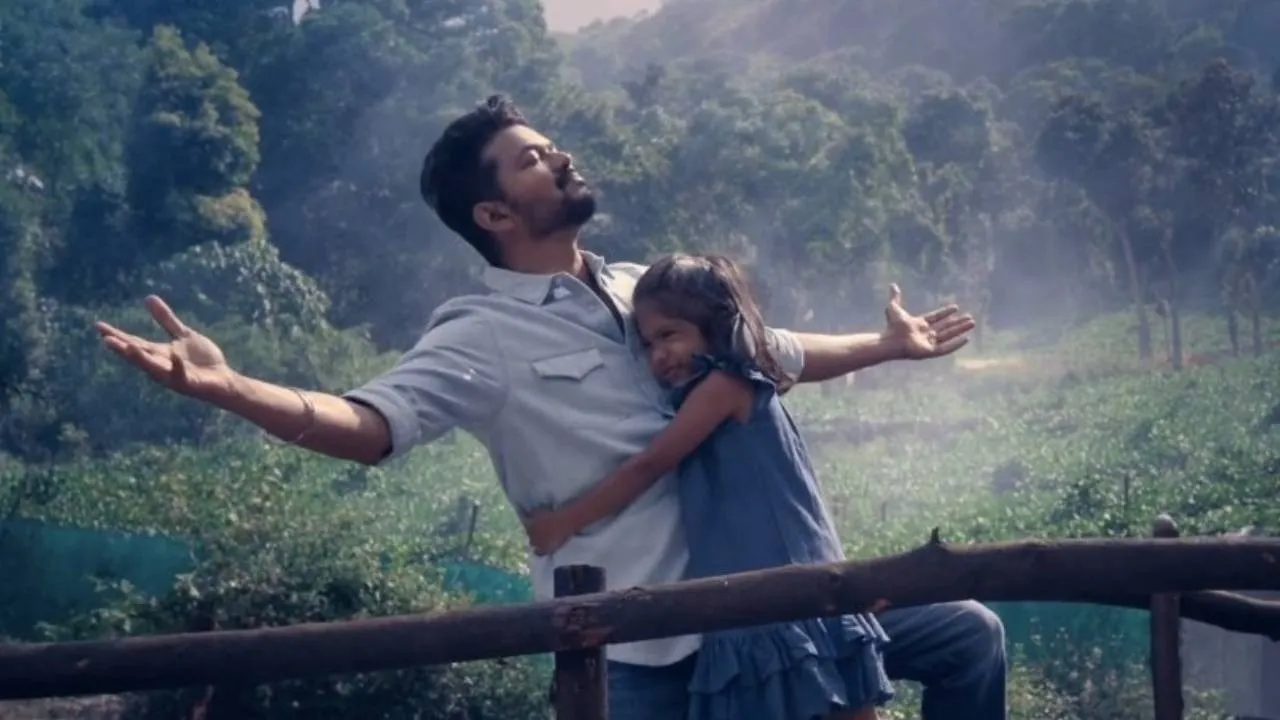  ‘கண்ணே... மணியே... கண்ணிமையே’ - மகளை கொஞ்சும் ‘ஜன நாயகன்’ விஜய்