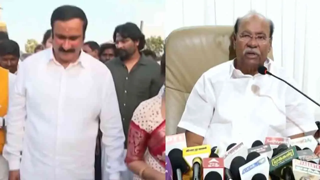  Ramadoss warns Don't negotiate with Anbumani regarding the alliance 