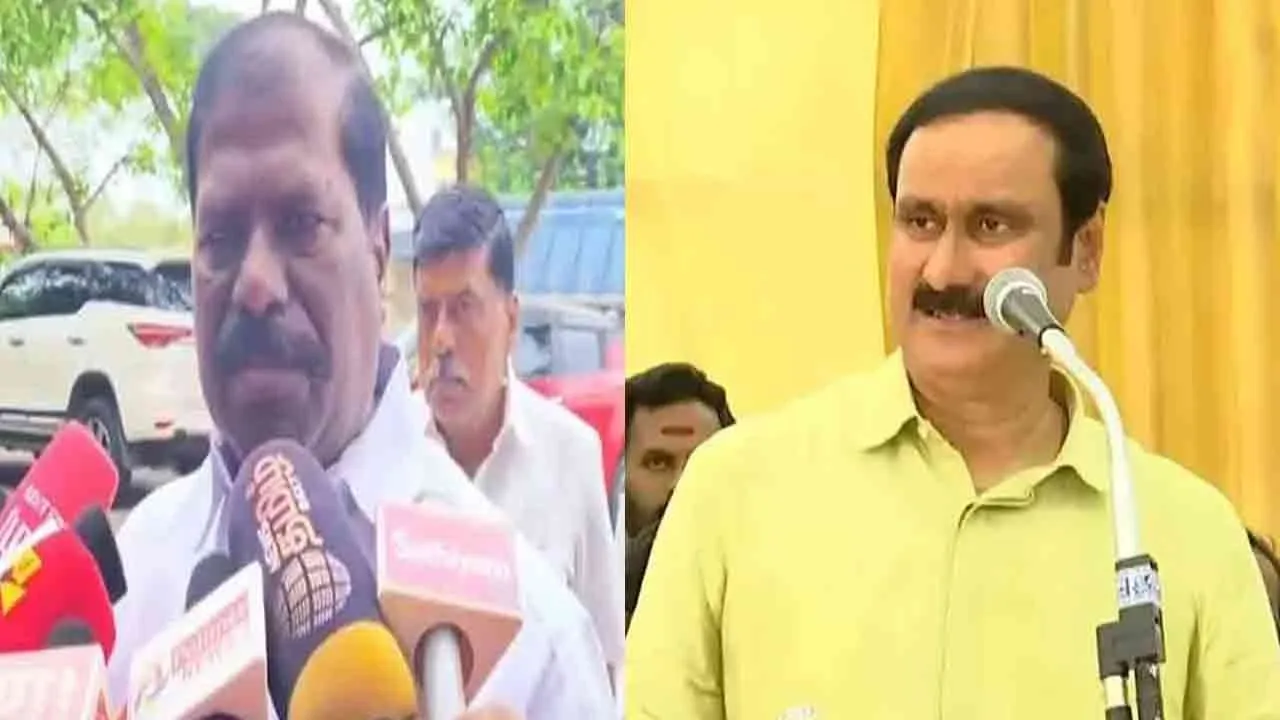 Anbumani removes G.K. Mani from PMK Internal conflict reaches its peak 