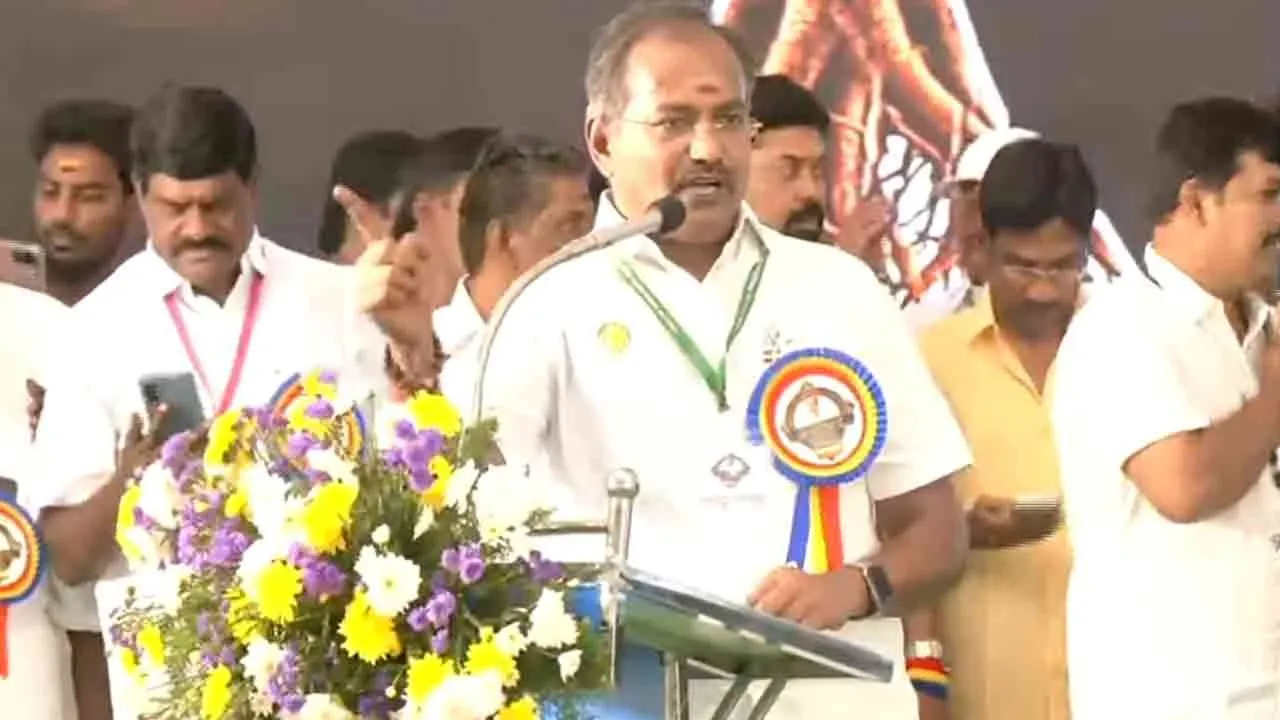  Arul speech at PMK general committee meeting in salem 