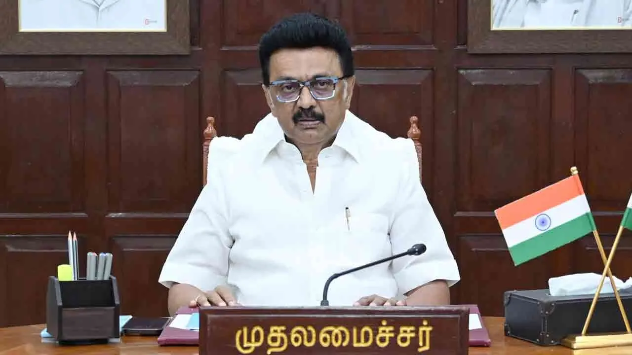  “தமிழ்நாடு யாருக்கும் தலை குனியாது” - முதல்வர் மு.க. ஸ்டாலின்!