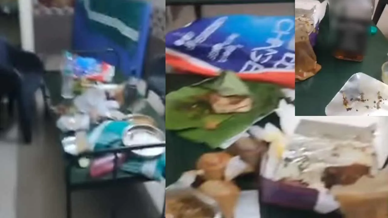  New Year's Eve party in government hospital - viral video Photograph: (sivakangai) 