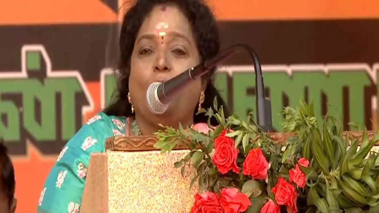  “இரட்டை இலையோடு தாமரை மலர்ந்தே தீரும்...” - தமிழிசை சௌந்தரராஜன் பேச்சு!