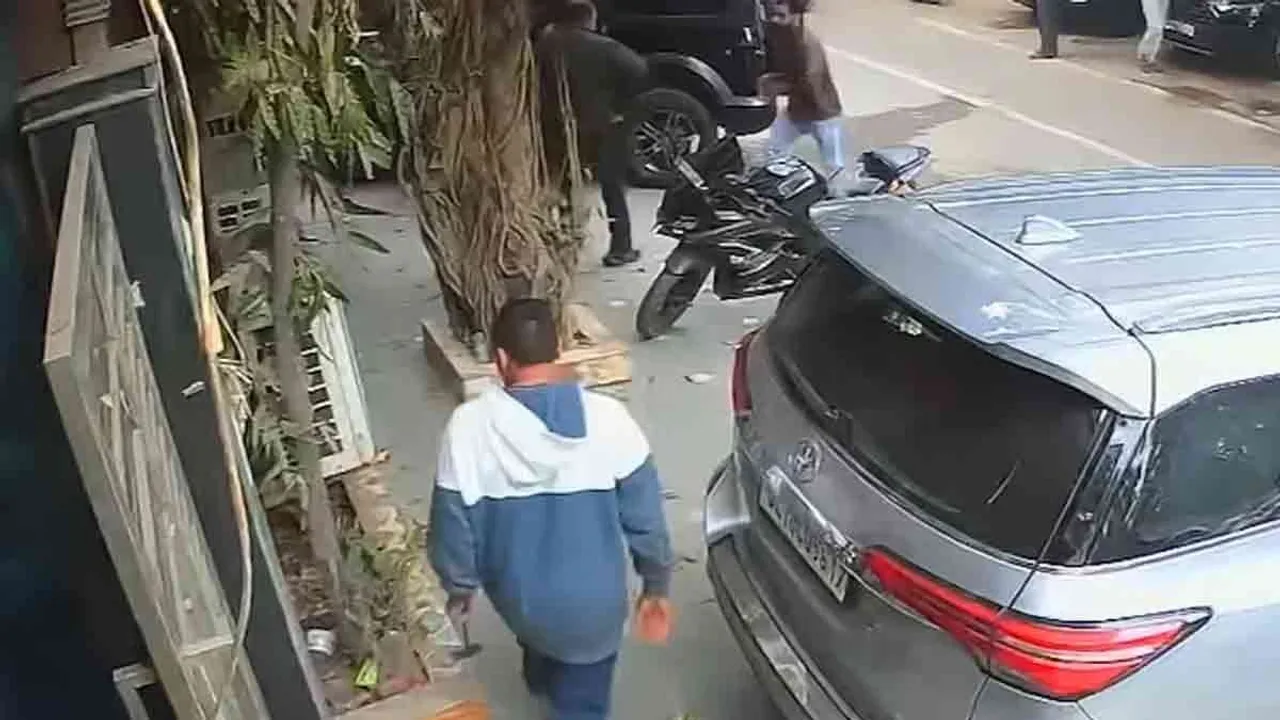  The brutality that befell father and son in broad daylight Photograph: (POLICE) 