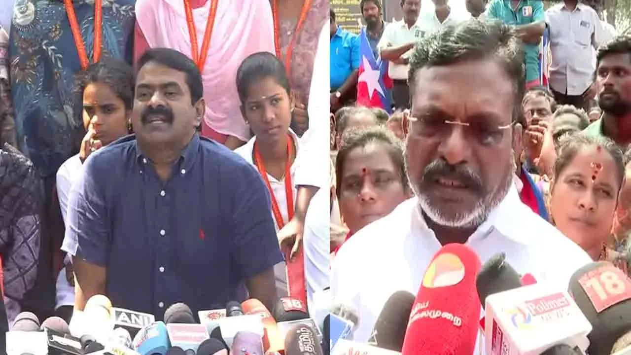  Thirumavalavan's criticized  Seeman is handling this problem cleverly 