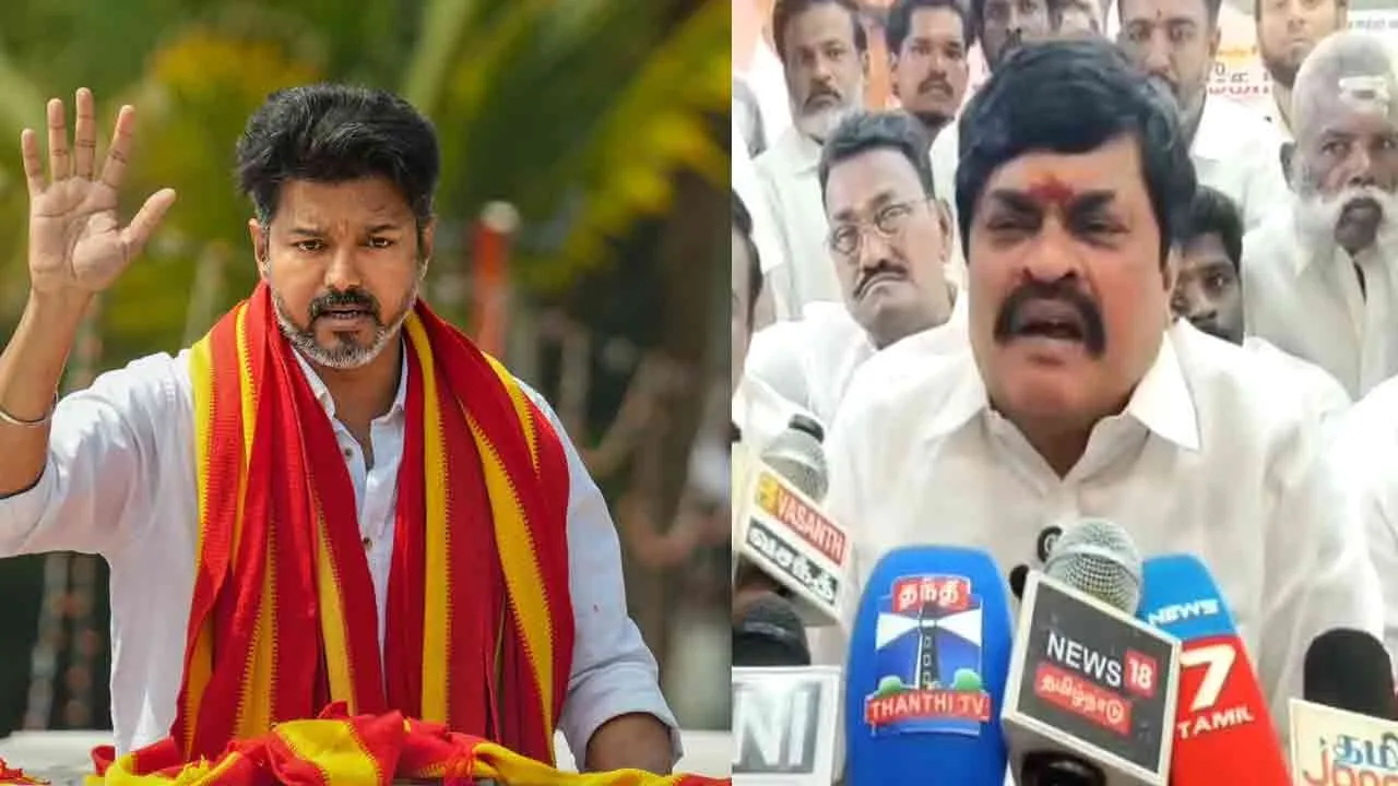  Rajendra Balaji criticizes Vijay 