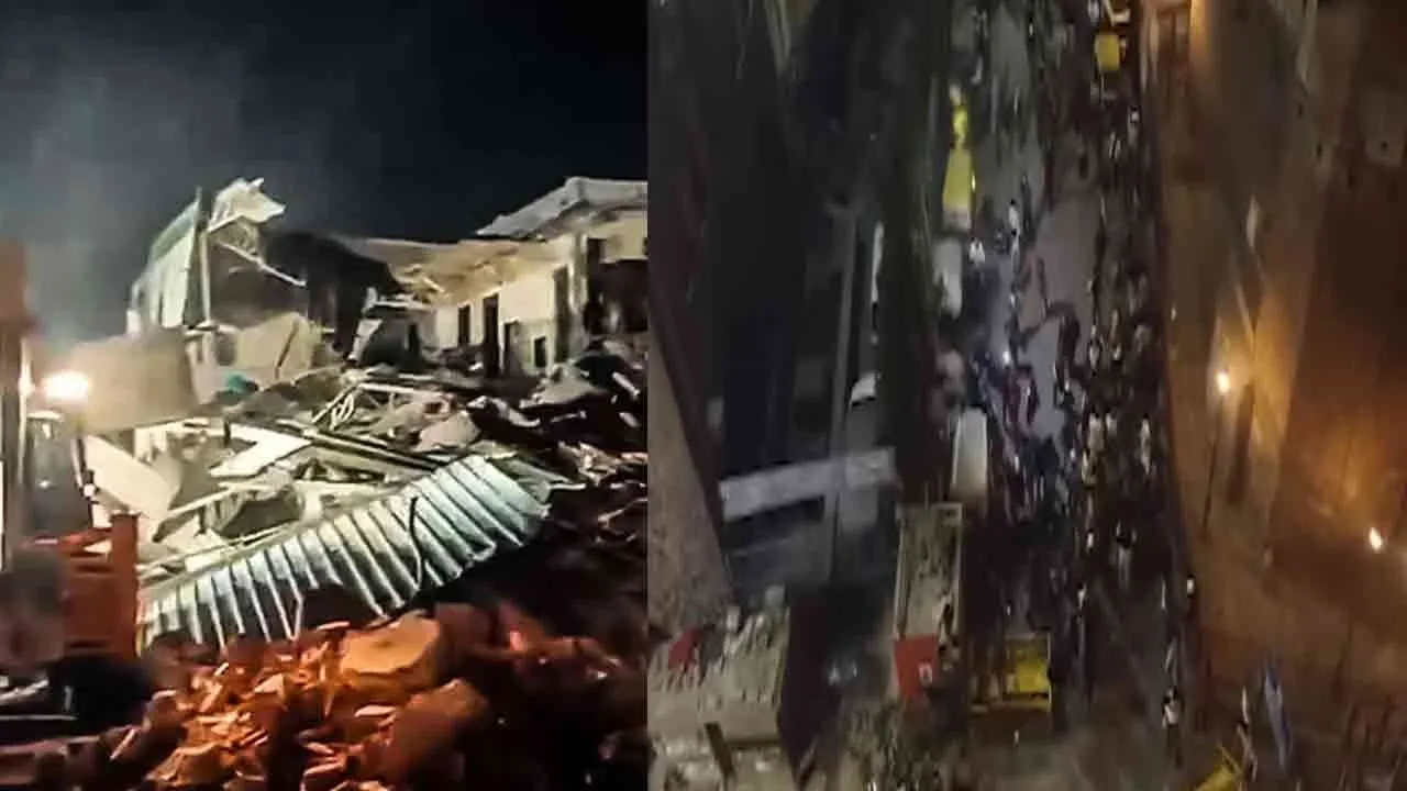  struggle in the Delhi broke out in the middle of the night 