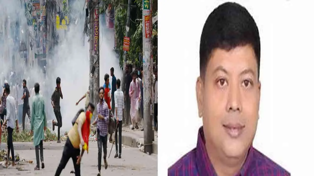  Political party leader massacre Riots are increasing day by day in Bangladesh 