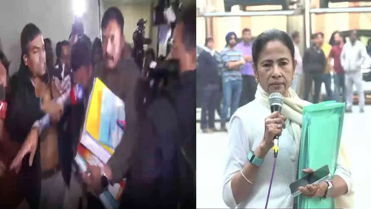  Mamata Banerjee warns BJP for Enforcement Directorate conducts raid on her party office 