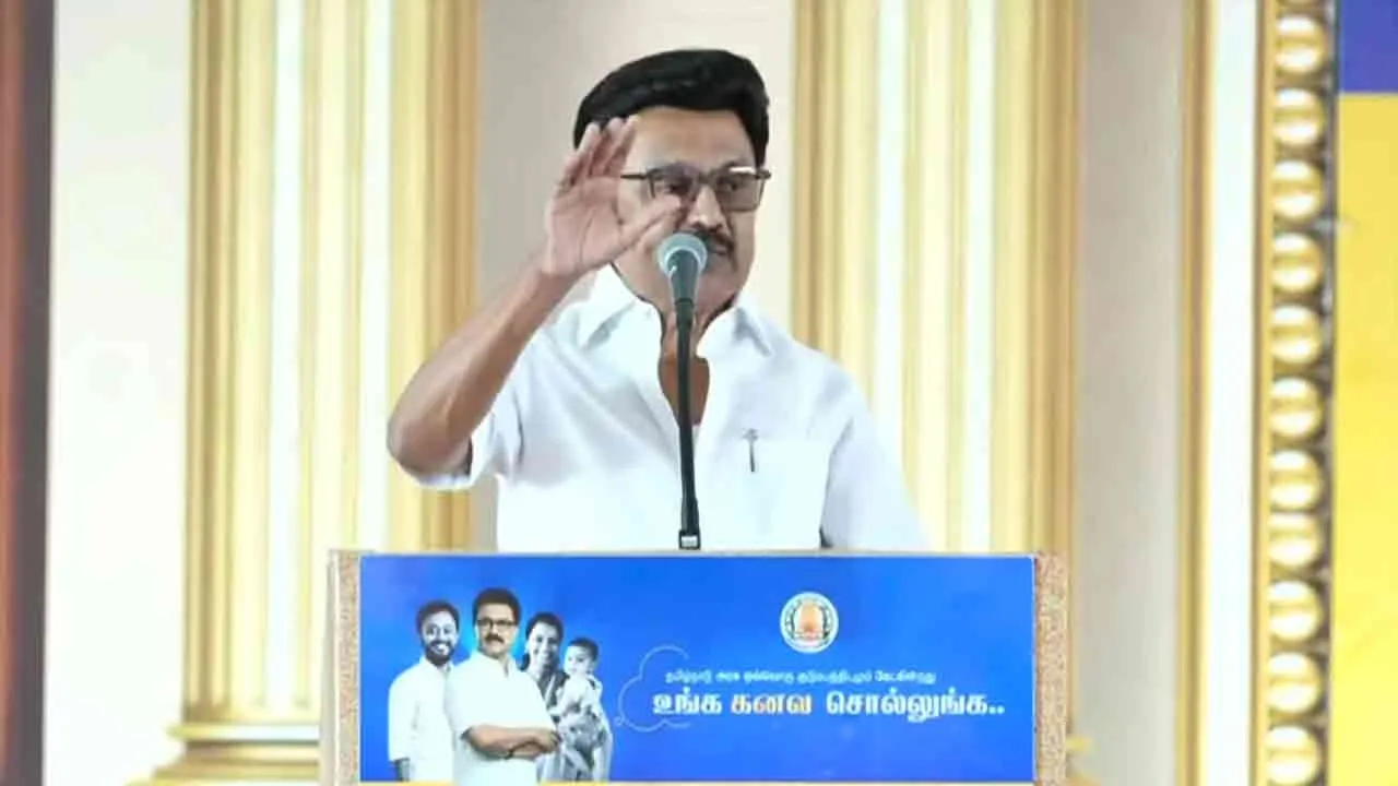  Chief Minister M.K.Stalin says This is not the rule of a party, but the rule of a race 