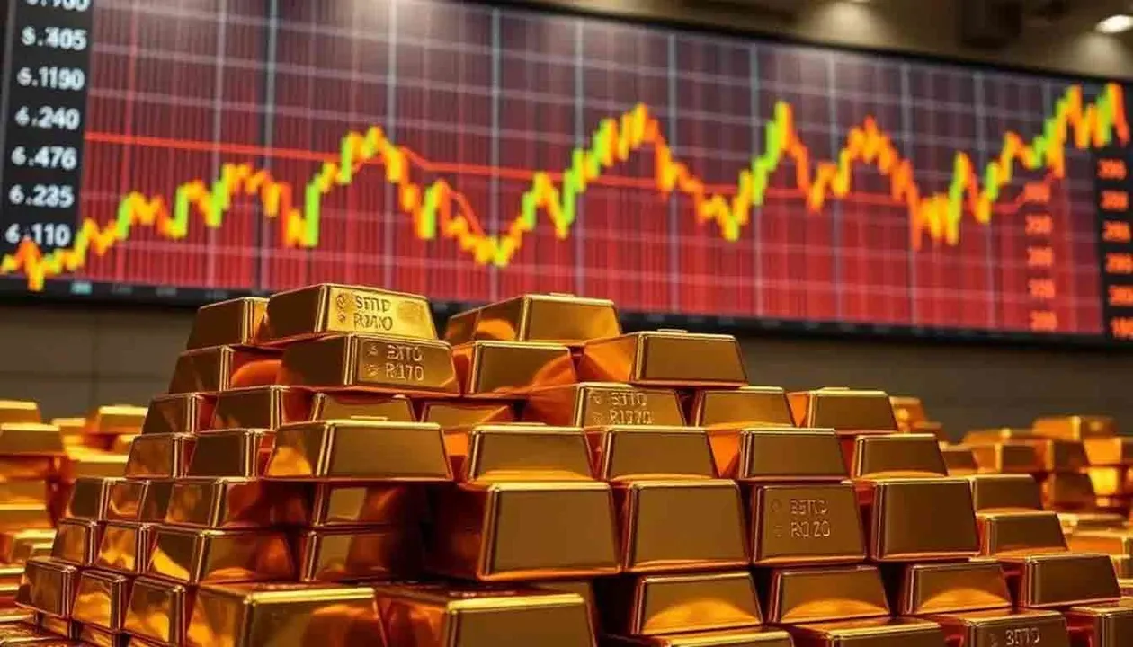  Gold prices continue to rise; people in shock Photograph: (market) 